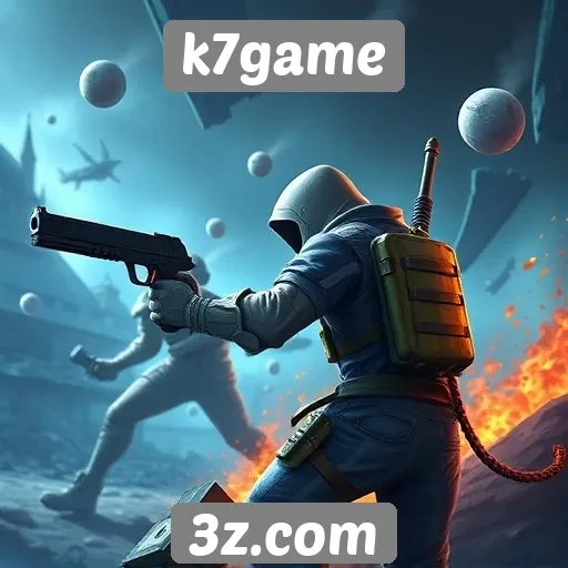 A biblioteca de jogos disponíveis no k7game