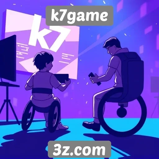 Acessibilidade e recursos do k7game para jogadores