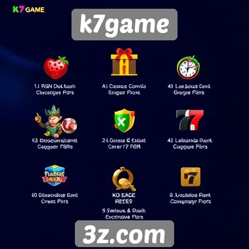 Características de usabilidade e design do site k7game